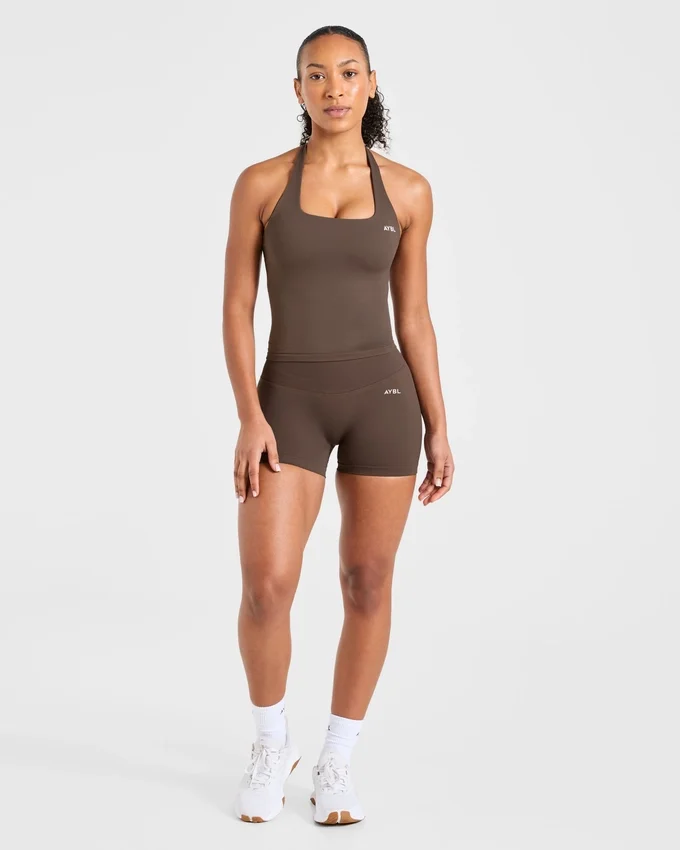 Enhance Seamless Halterneck Top