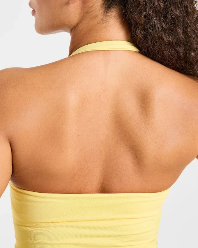 Enhance Seamless Halterneck Top