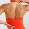 Enhance Seamless Halterneck Top
