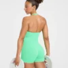 Enhance Seamless Halterneck Top