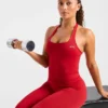 Enhance Seamless Halterneck Top
