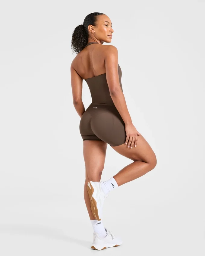 Enhance Seamless Halterneck Top
