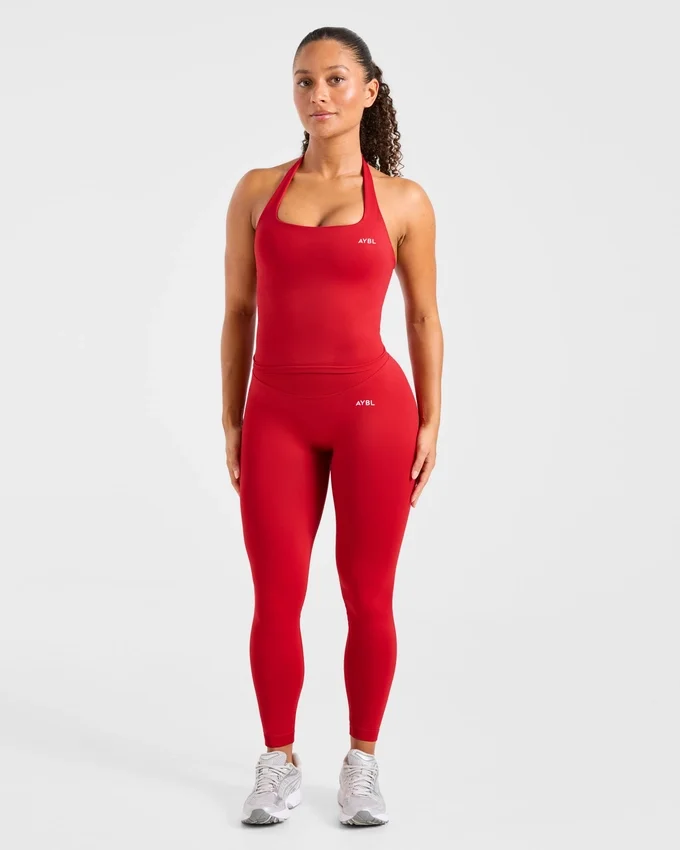 Enhance Seamless Halterneck Top