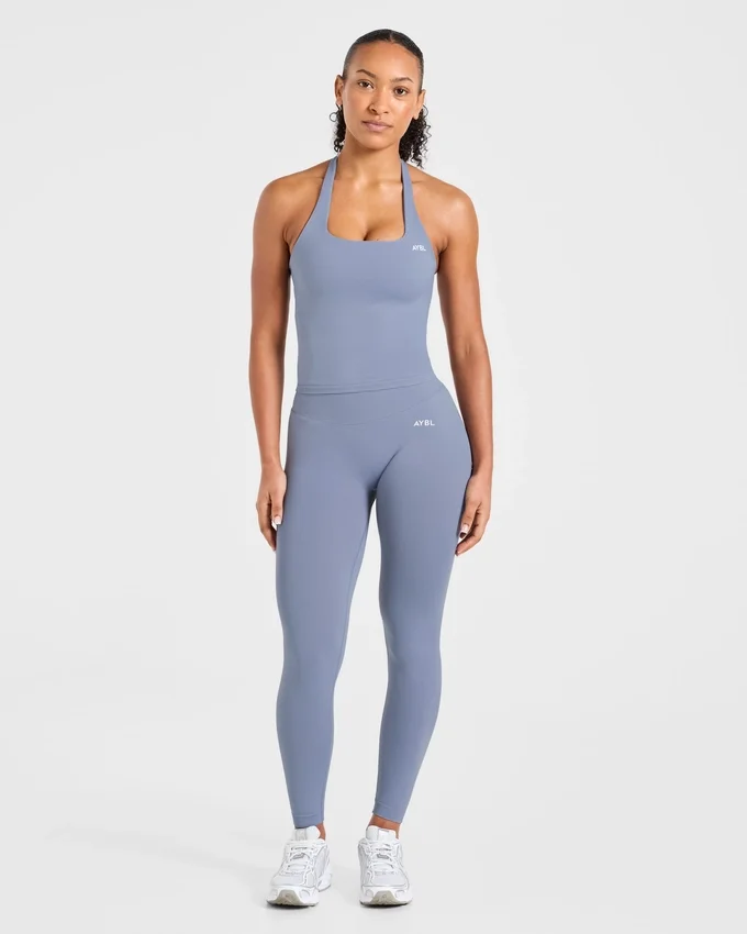 Enhance Seamless Halterneck Top