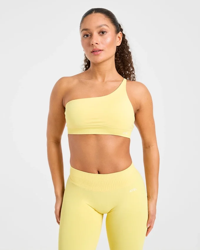Enhance Seamless One Shoulder Sports Bra