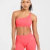 Enhance Seamless One Shoulder Sports Bra