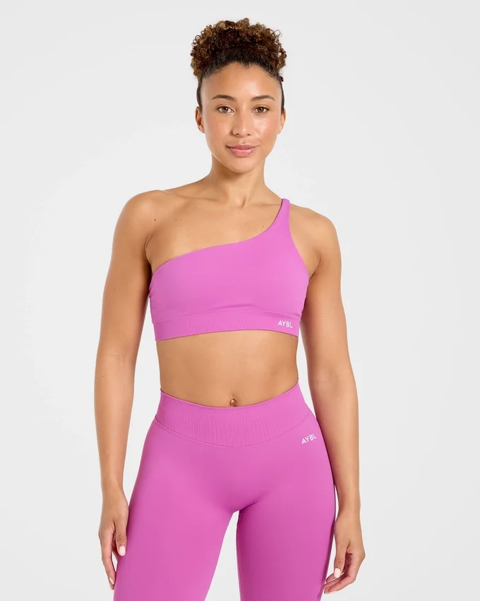 Enhance Seamless One Shoulder Sports Bra