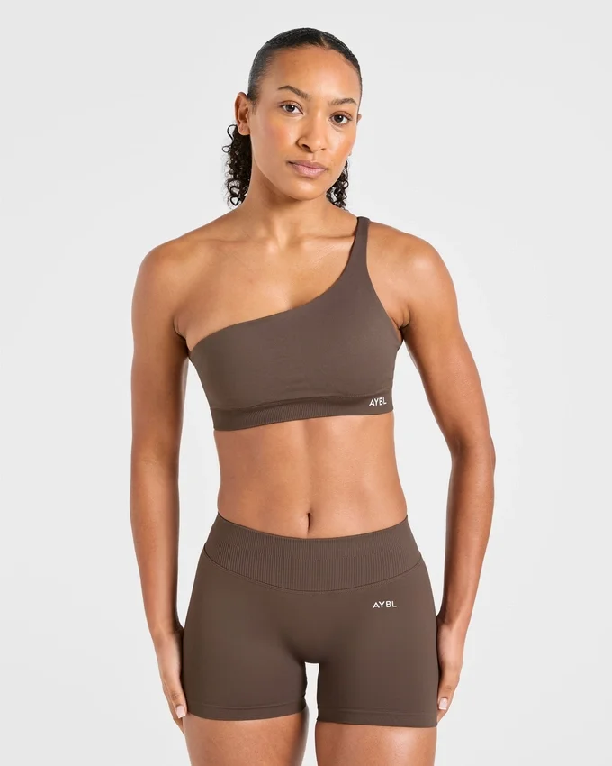 Enhance Seamless One Shoulder Sports Bra