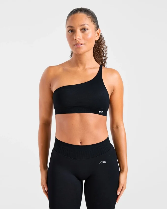 Enhance Seamless One Shoulder Sports Bra