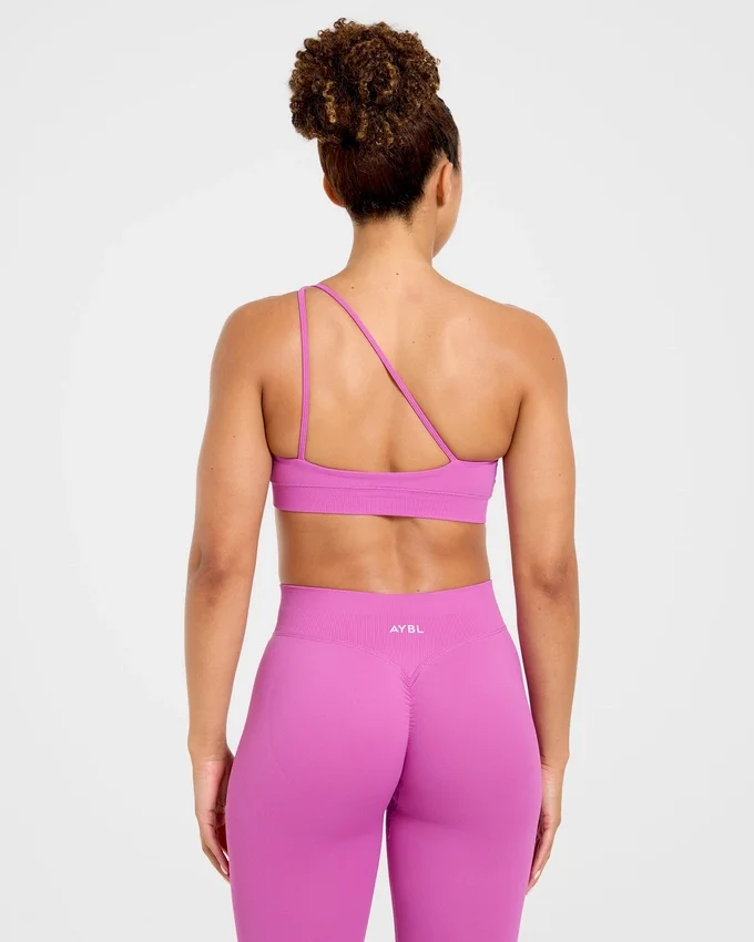 Enhance Seamless One Shoulder Sports Bra