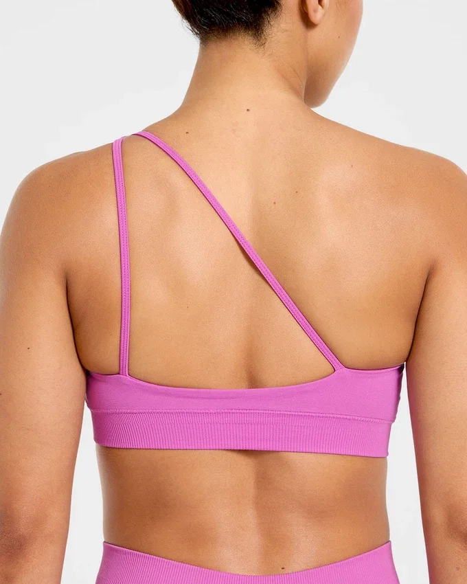 Enhance Seamless One Shoulder Sports Bra