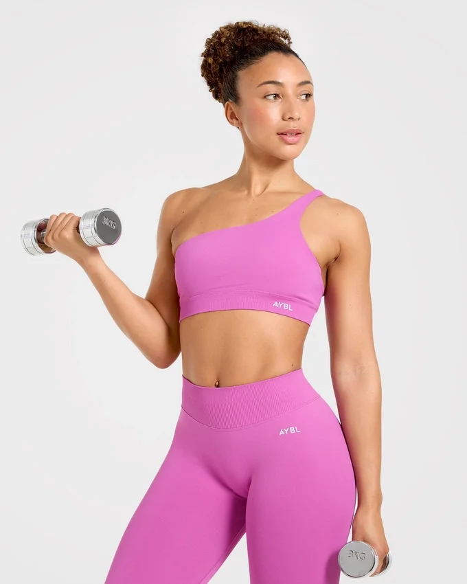 Enhance Seamless One Shoulder Sports Bra