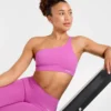 Enhance Seamless One Shoulder Sports Bra
