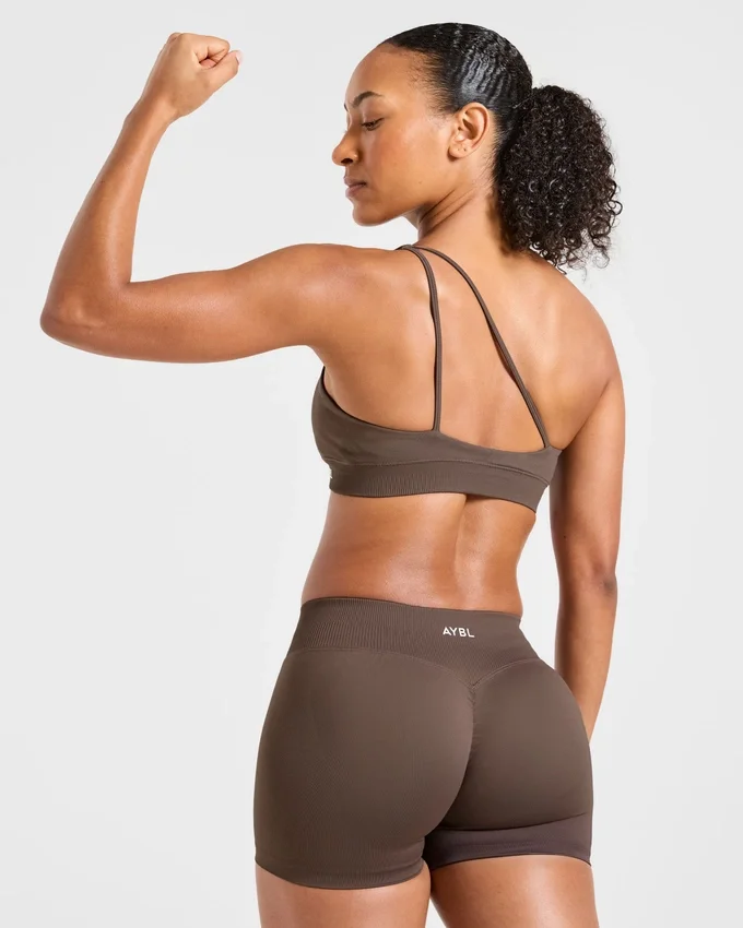 Enhance Seamless One Shoulder Sports Bra