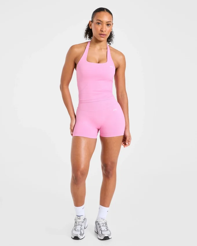 Enhance Seamless Halterneck Top