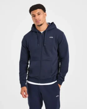Essential Lightweight Zip Up Hoodie