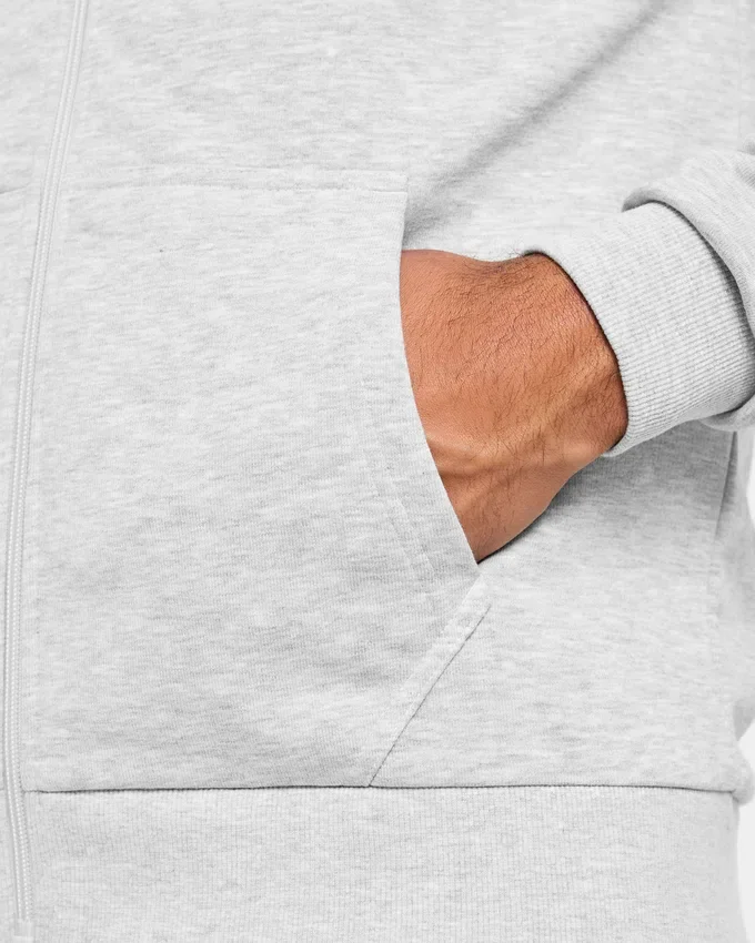 Essential Lightweight Zip Up Hoodie