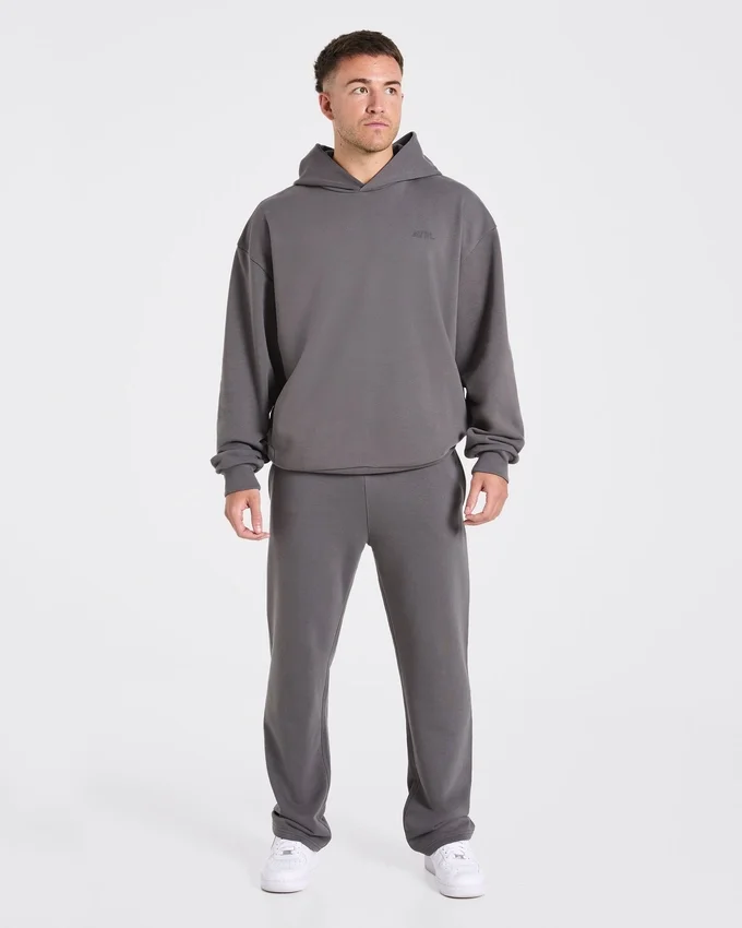 Essential Oversized Graphic Hoodie