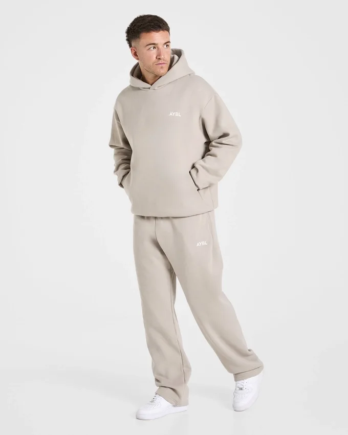 Essential Oversized Straight Leg Joggers
