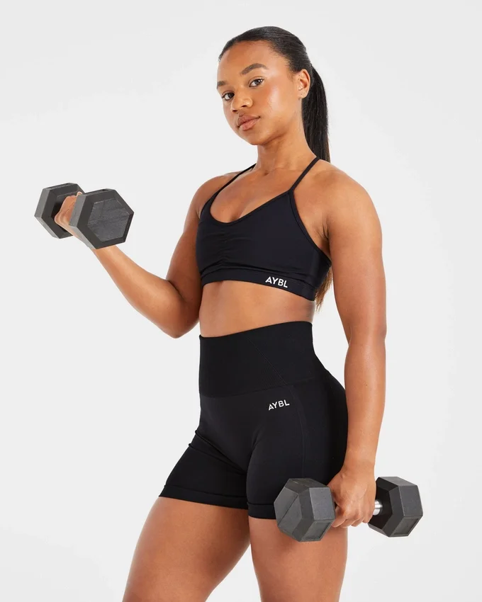 Essential Ruched Sports Bra