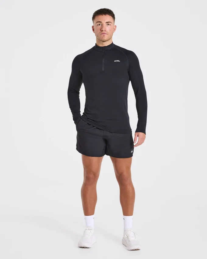 Essential Seamless 1/4 Zip Pullover