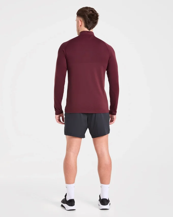 Essential Seamless 1/4 Zip Pullover