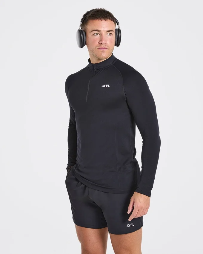 Essential Seamless 1/4 Zip Pullover