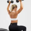 Essential Seamless Halterneck Sports Bra