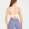 Essential V Neck Strappy Sports Bra