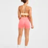 Essential V Neck Strappy Sports Bra