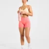 Essential V Neck Strappy Sports Bra