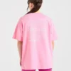 Focused Wavy Oversized T Shirt
