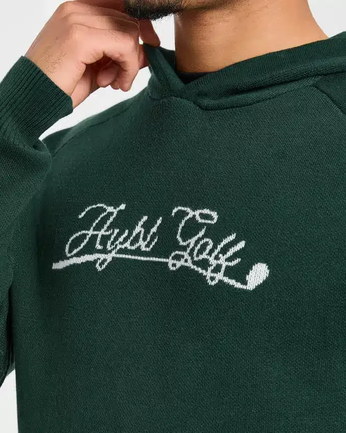 Golf Club Knitted Hoodie