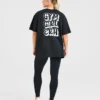 Gym Girl Era Oversized T Shirt