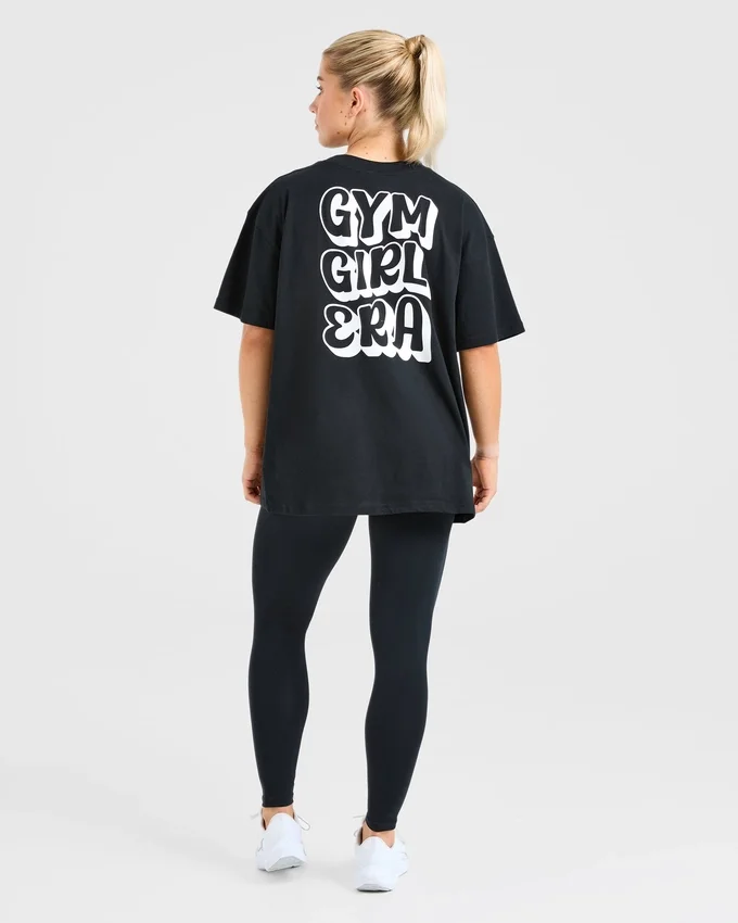 Gym Girl Era Oversized T Shirt