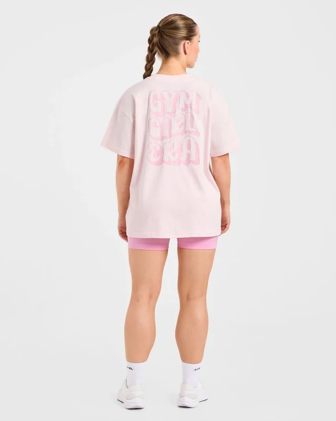 Gym Girl Era Oversized T Shirt