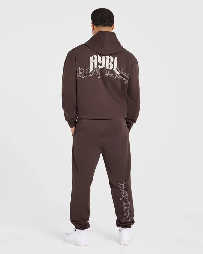 Heavy Lifting Gothic Oversized Joggers