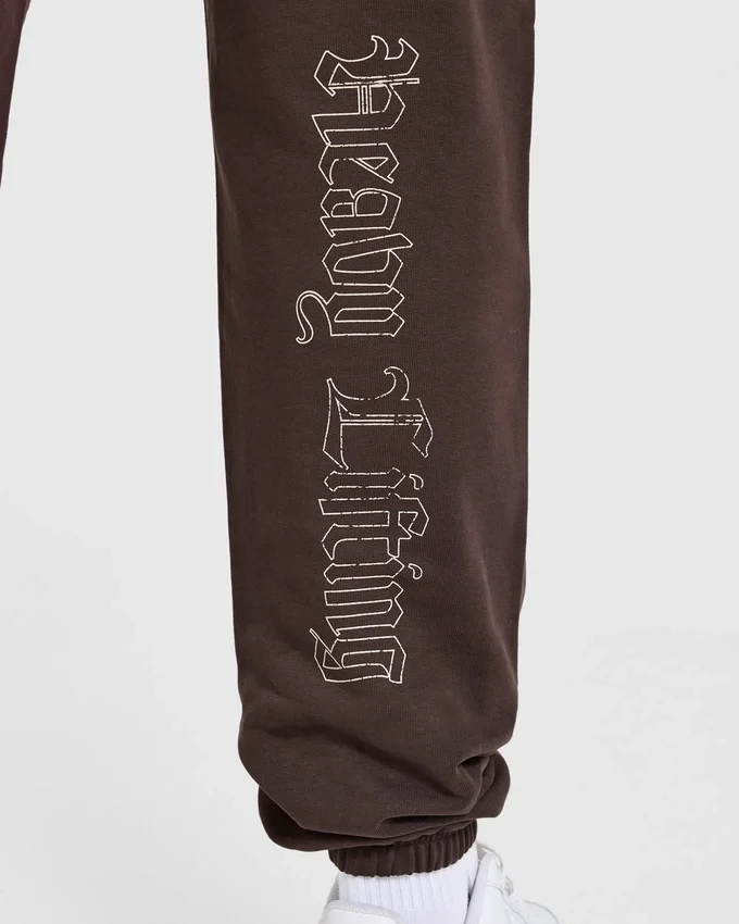 Heavy Lifting Gothic Oversized Joggers