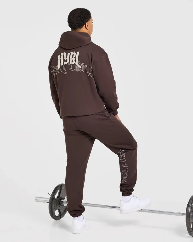 Heavy Lifting Gothic Oversized Joggers