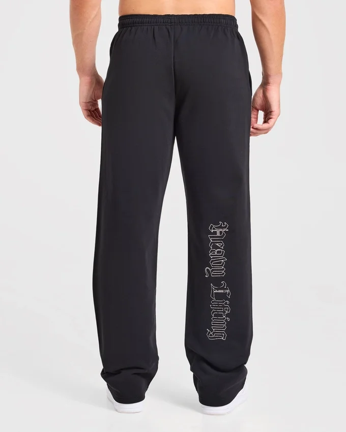 Heavy Lifting Gothic Oversized Straight Leg Joggers