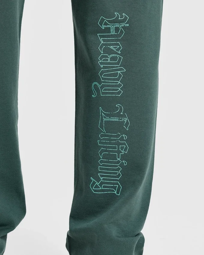 Heavy Lifting Gothic Oversized Straight Leg Joggers