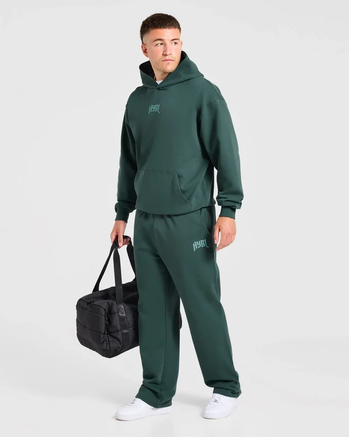 Heavy Lifting Gothic Oversized Straight Leg Joggers