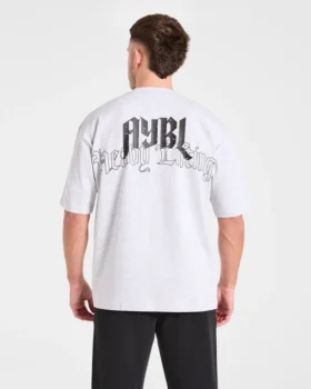 Heavy Lifting Gothic Oversized T Shirt