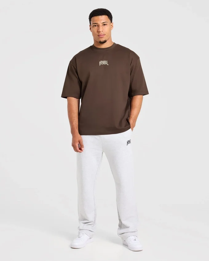 Heavy Lifting Gothic Oversized T Shirt
