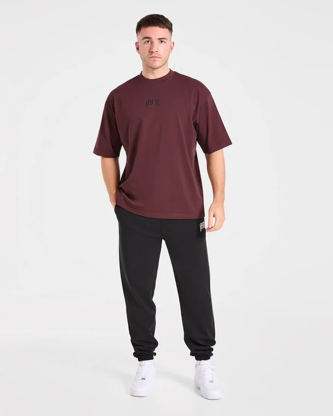 Heavy Lifting Gothic Oversized T Shirt
