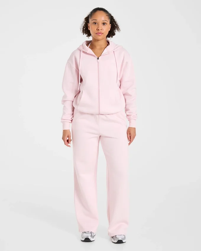 Lifestyle Oversized Zip Up Hoodie