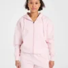 Lifestyle Oversized Zip Up Hoodie