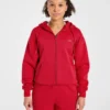 Lifestyle Oversized Zip Up Hoodie