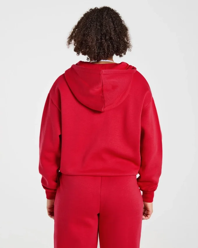 Lifestyle Oversized Zip Up Hoodie