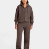Lifestyle Oversized Zip Up Hoodie